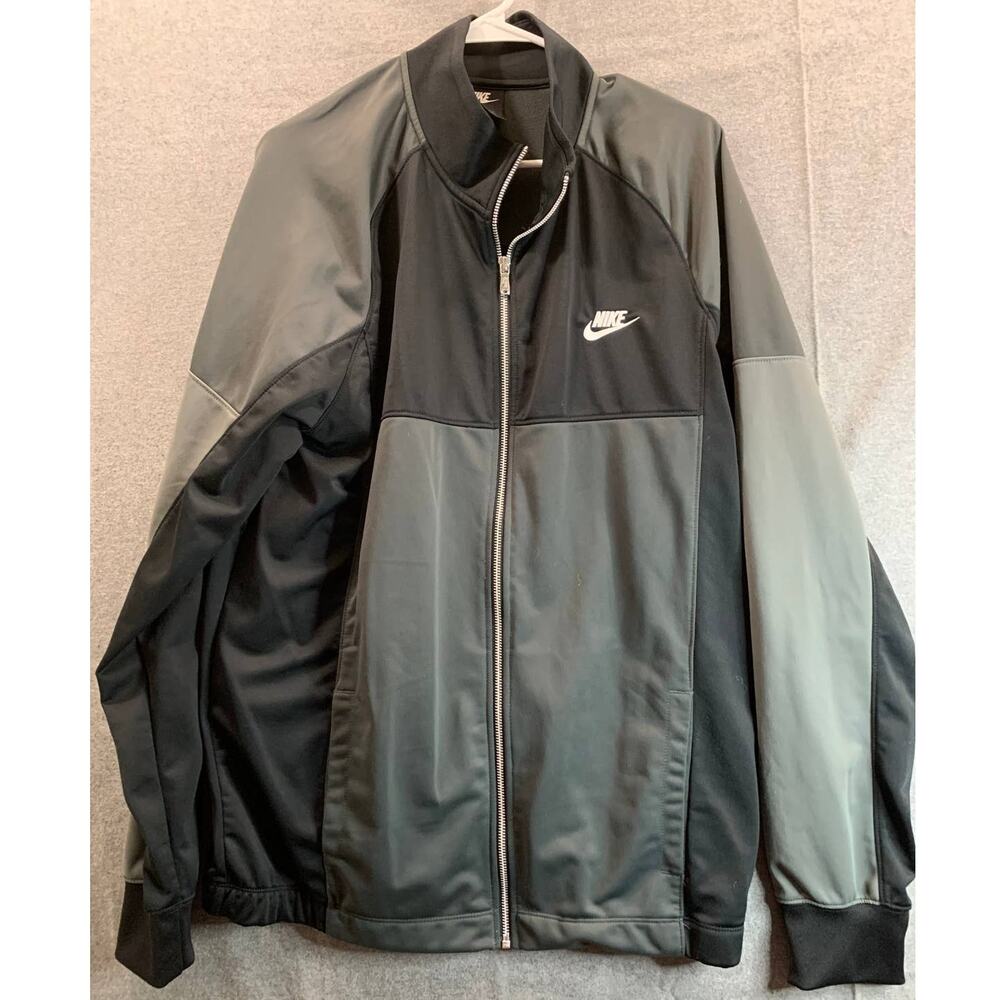 Nike Light Jacket Adult Large Full Zip Long Sleeve Shirt Mens